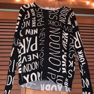 Forever 21 Worded Crewneck